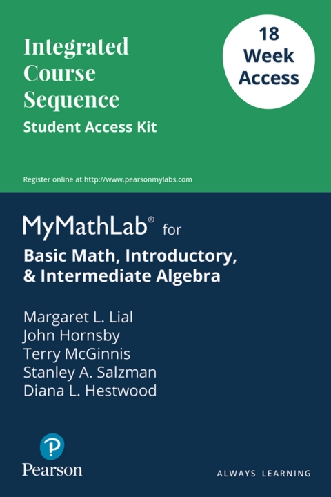 Cover image for book Basic Math, Introductory & Intermediate Algebra -- Integrated Course Solution Access Card