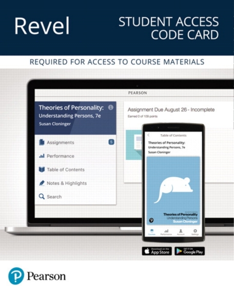 Cover image for book Revel Access Code for Theories of Personality: Understanding Persons