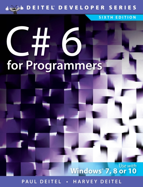 Cover image for book C# 6 for Programmers