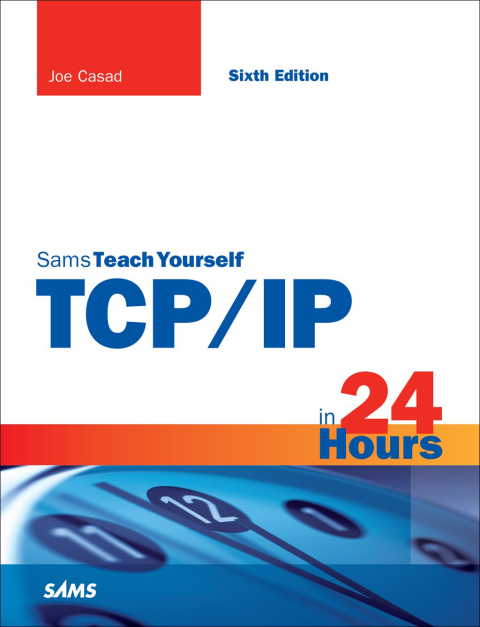 Cover image for book TCP/IP in 24 Hours, Sams Teach Yourself
