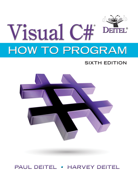 Cover image for book Visual C# How to Program (2-downloads)