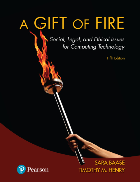 Cover image for book A Gift of Fire