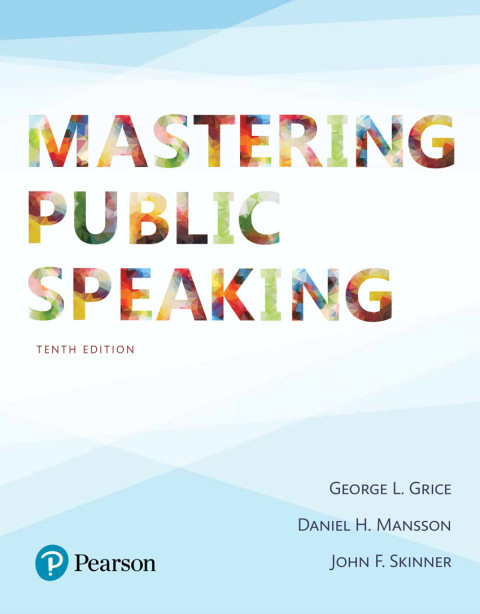 Cover image for book Mastering Public Speaking