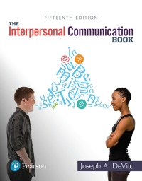 The Interpersonal Communication Book 15th Edition 