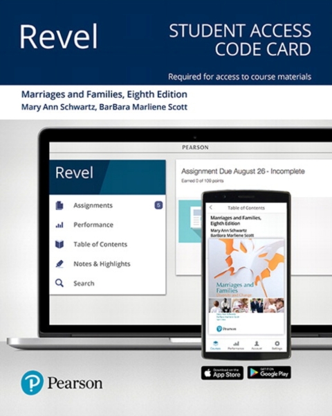 Cover image for book Revel Access Code for Marriages and Families: Diversity and Change