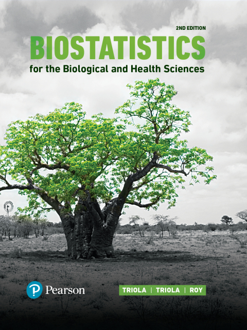 Cover image for book Biostatistics for the Biological and Health Sciences
