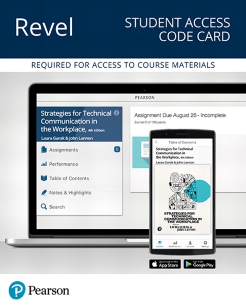 Cover image for book Revel Access Code for Strategies for Technical Communication in the Workplace