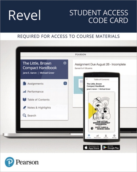 Cover image for book Revel Access Code for The Little, Brown Compact Handbook