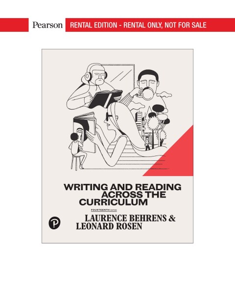 Reflowable Writing and Reading Across the Curriculum; $107.49