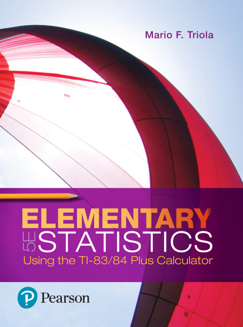 Cover image for book Elementary Statistics Using the TI-83/84 Plus Calculator