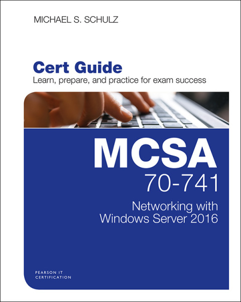 Cover image for book MCSA 70-741 Cert Guide