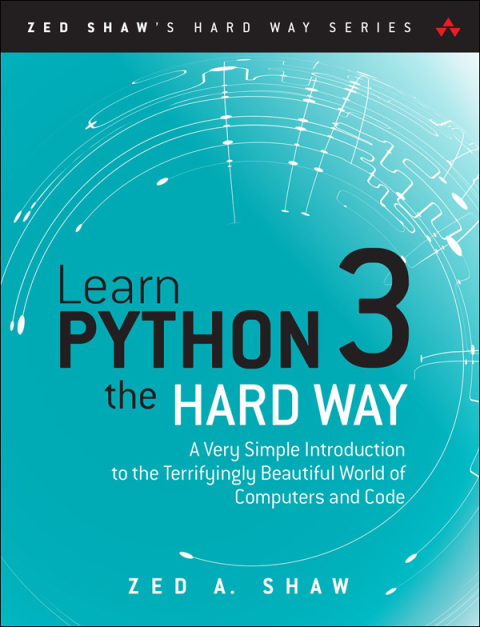 Cover image for book Learn Python 3 the Hard Way