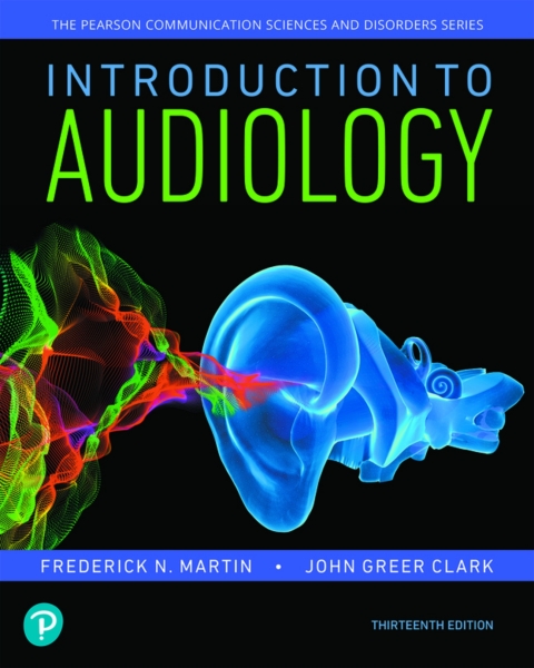 Cover image for book Introduction to Audiology (Pearson+)