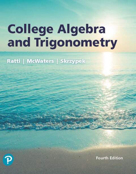 Cover image for book College Algebra and Trigonometry