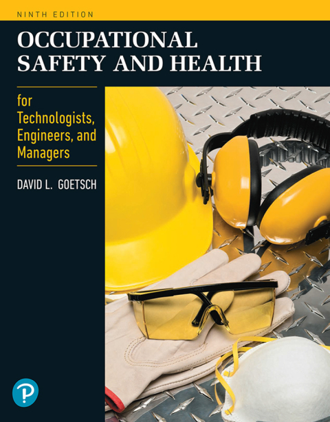 Cover image for book Occupational Safety and Health for Technologists, Engineers, and Managers