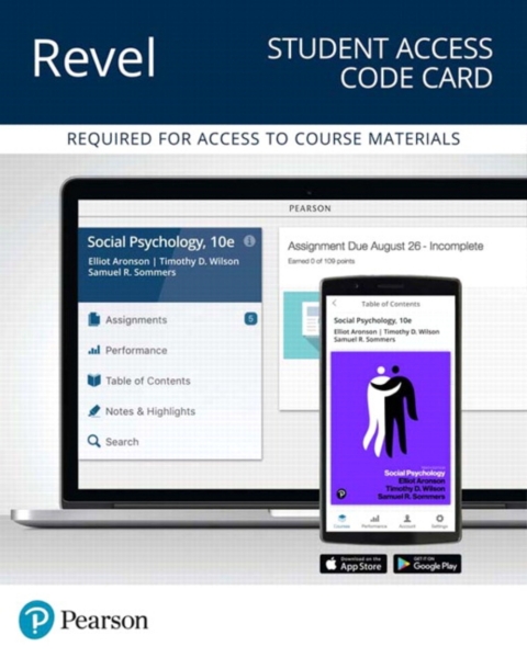 Cover image for book Revel Access Code for Social Psychology