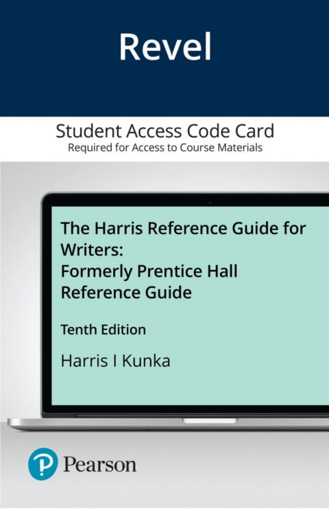 Cover image for book Revel Access Code for Harris Reference Guide for Writers