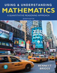 Using & Understanding Mathematics 7th edition | 9780134705187