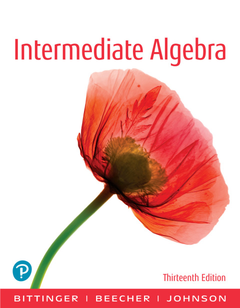 Cover image for book Intermediate Algebra