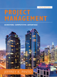 Cover image: Project Management: Achieving Competitive Advantage 5th edition 9780134730332