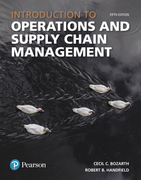 Intro.To Operations+Supply Chain Mgmt.