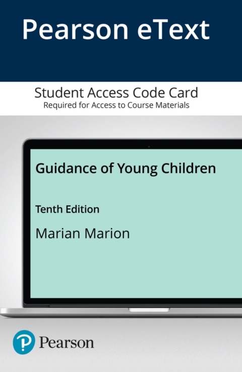 Cover image for book Guidance of Young Children -- Enhanced Pearson eText