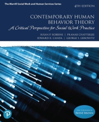 Contemporary Human Behavior Theory A Critical Perspective