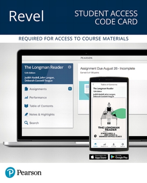 Cover image for book Revel Access Code for The Longman Reader