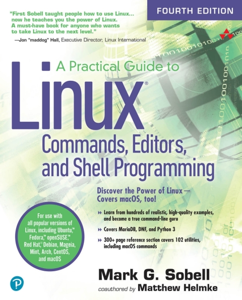 Cover image for book A Practical Guide to Linux Commands, Editors, and Shell Programming
