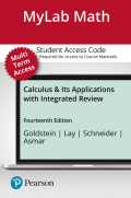 MyMathLab with Pearson eText -- Standalone Access Card -- for Calculus & Its Applications with Integrated Review - Larry J Goldstein; David Lay;