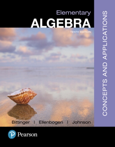 Cover image for book MyLab Math with Pearson eText (up to 24 months) Access Code for Elementary Algebra: Concepts and Applications with Integrated Review