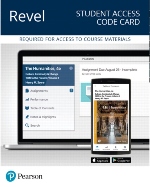 Cover image for book Revel Access Code for The Humanities: Culture, Continuity Change, Volume 2