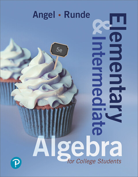 Cover image for book Elementary and Intermediate Algebra for College Students