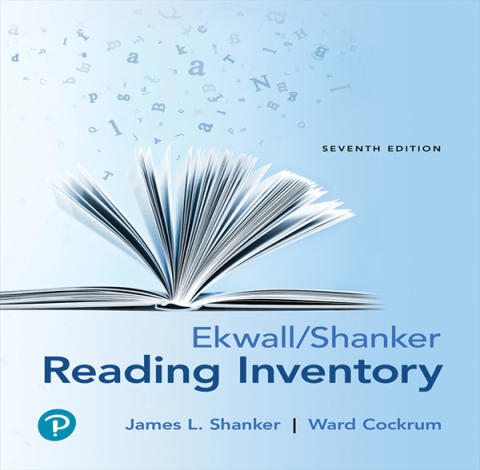 Cover image for book Ekwall/Shanker Reading Inventory
