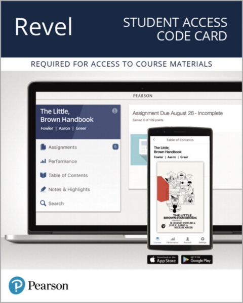 Cover image for book Revel Access Code for The Little, Brown Handbook