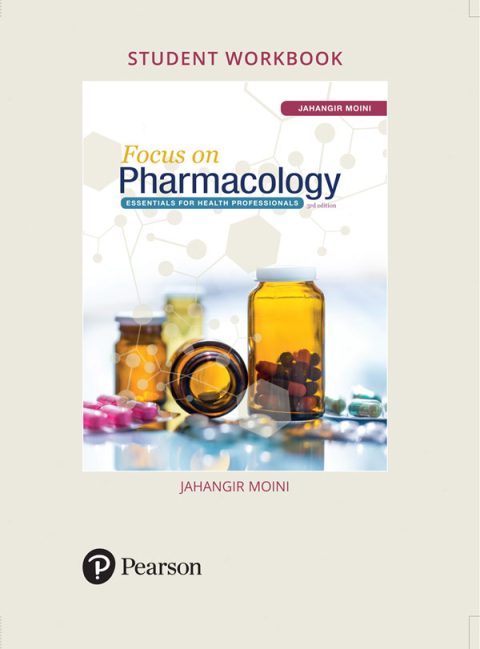 Cover image for book Student Workbook for Focus on Pharmacology