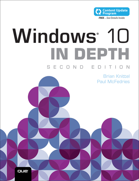 Cover image for book Windows 10 In Depth