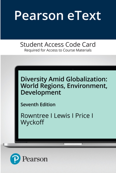 Cover image for book Diversity Amid Globalization: World Regions, Environment, Development