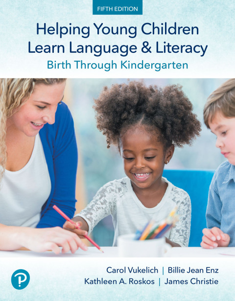 Cover image for book Helping Young Children Learn Language and Literacy