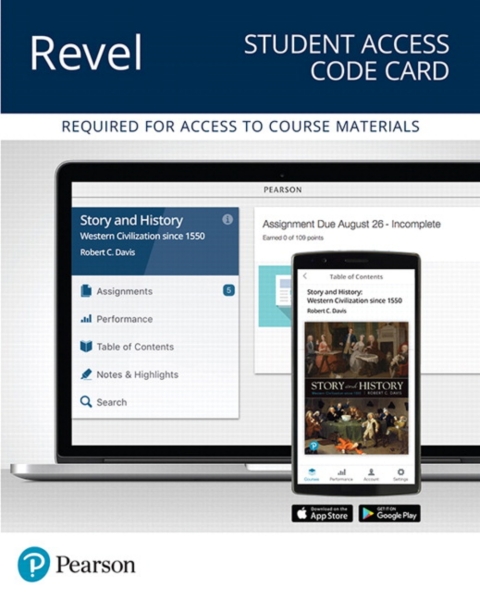 Cover image for book Revel Access Code for Story and History: Western Civilization Since 1550