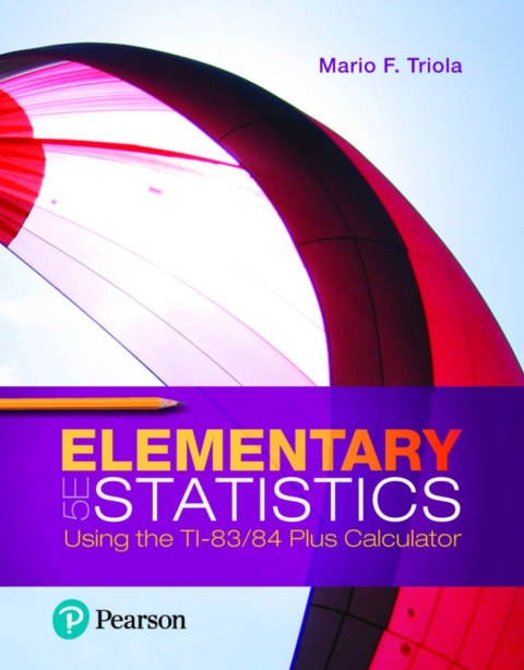 Cover image for book MyLab Statistics with Pearson eText Access Code (24 Months) for Elementary Statistics Using the TI-83/84 Plus Calculator