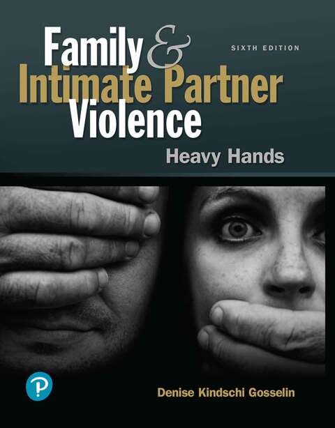 Cover image for book Family and Intimate Partner Violence: Heavy Hands