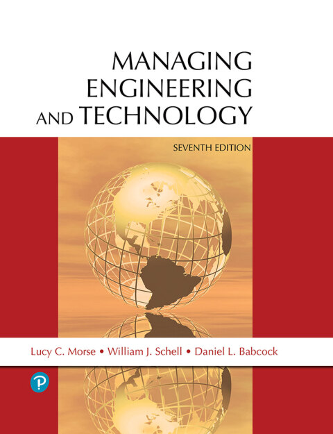 Cover image for book Managing Engineering and Technology