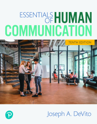 Cover image: Essentials of Human Communication 10th edition 9780134890388
