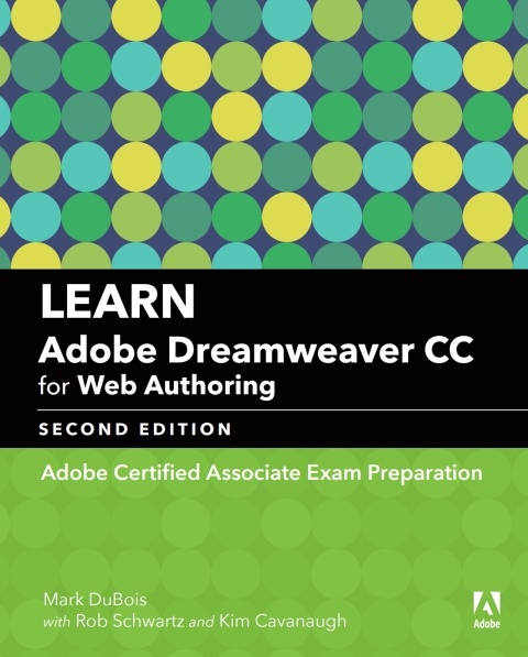 Cover image for book Learn Adobe Dreamweaver CC for Web Authoring
