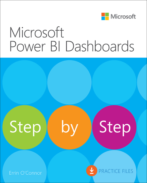 Cover image for book Microsoft Power BI Dashboards Step by Step