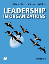 Cover image: Leadership in Organizations 9th edition 9780134895130