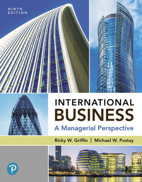 Cover image for book International Business: A Managerial Perspective