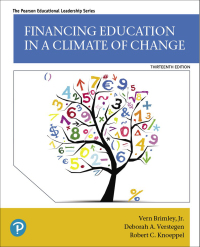 Financing Education in a Climate of Change 13th edition