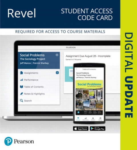 Cover image for book Revel Access Code for The Sociology Project: Social Problems